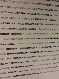 Colecciones de Gaultier